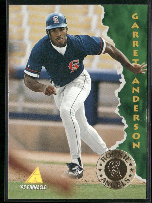 Garret Anderson 1995 Pinnacle #133 California Angels front