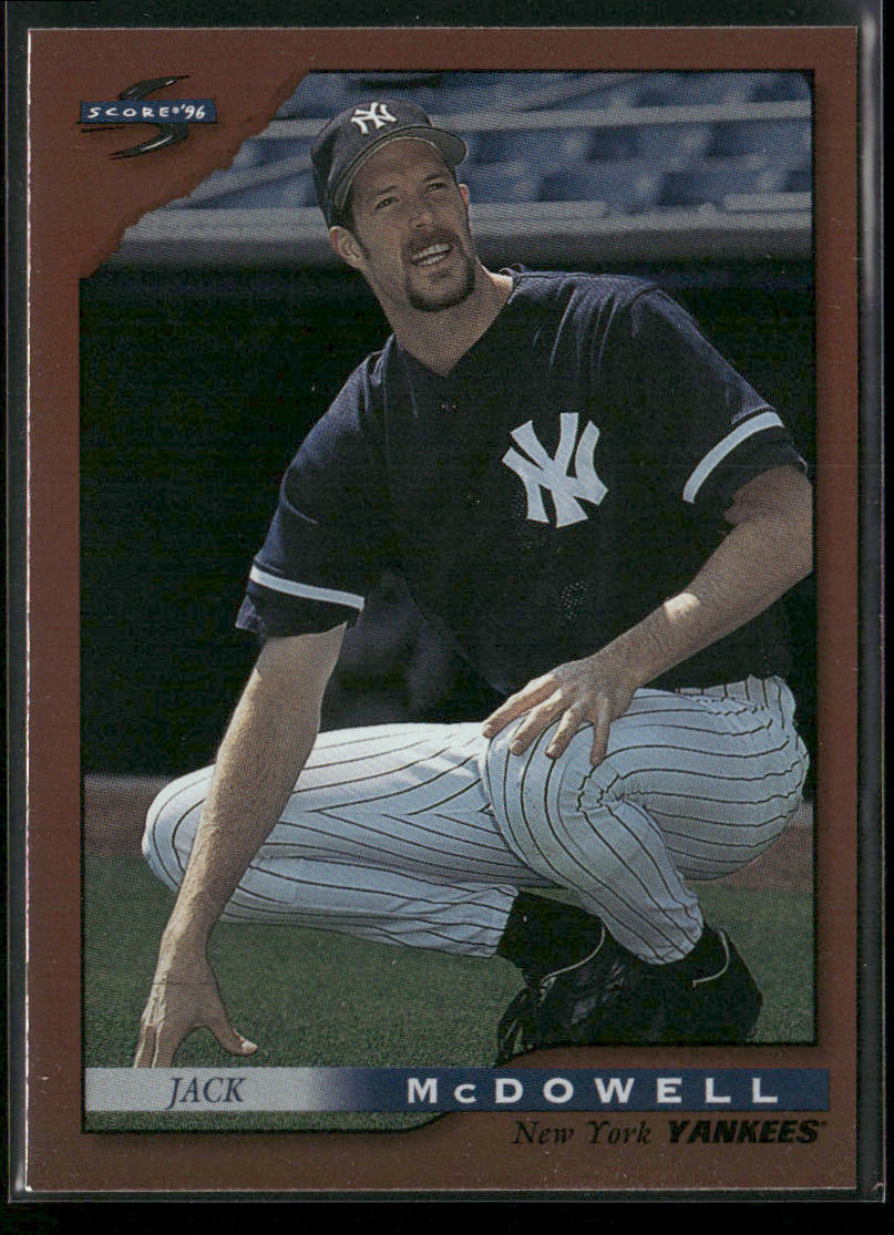 Jack McDowell 1996 Score Dugout Collection (Series One) #40 New York Yankees