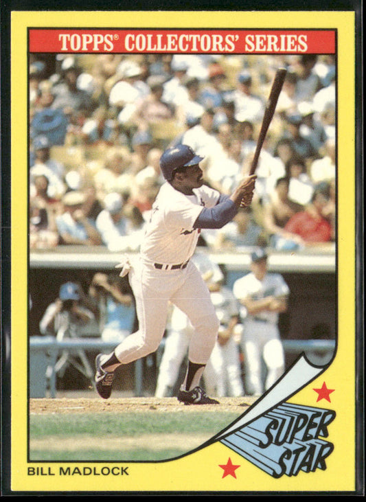 Bill Madlock 1986 Topps Baseball Champion Superstars #19 Los Angeles Dodgers