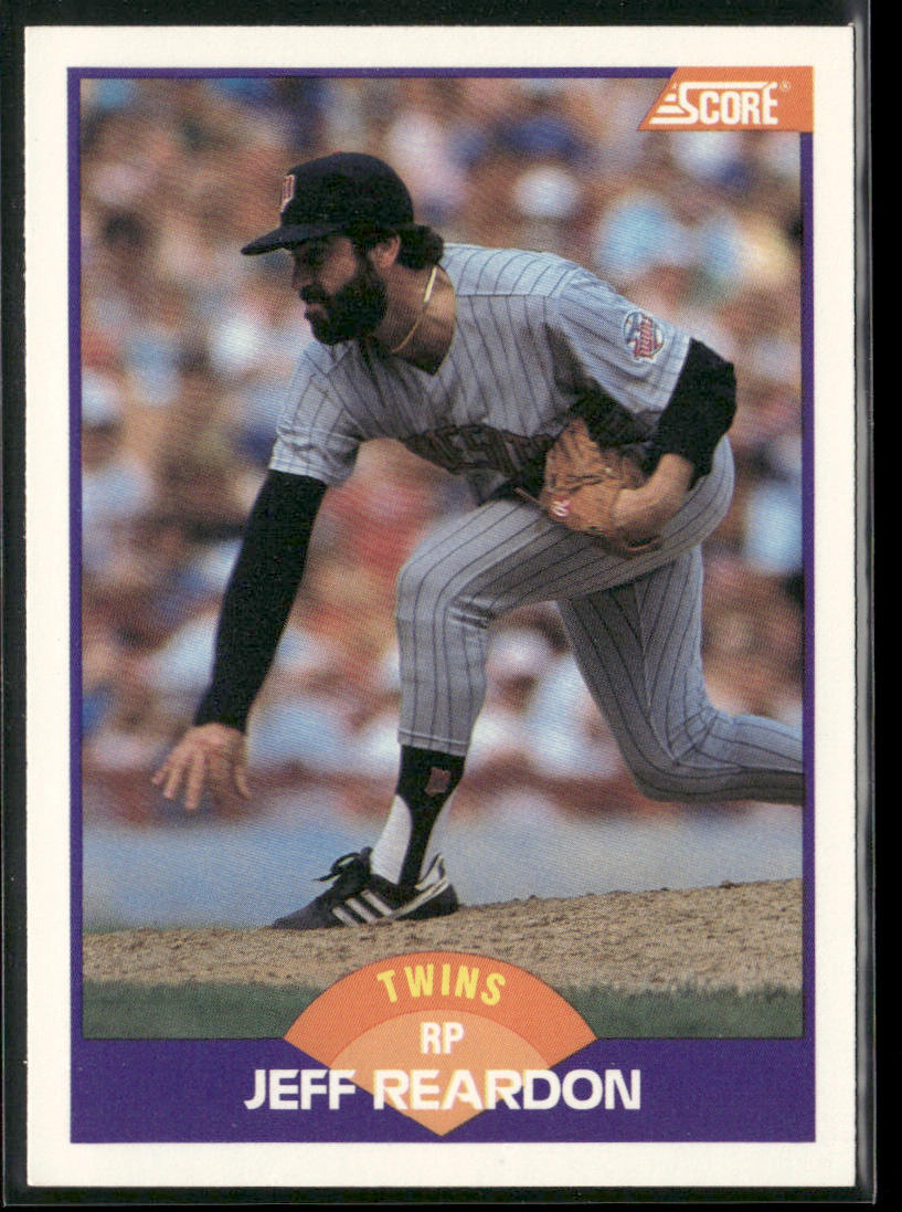 Jeff Reardon 1989 Score #305 Minnesota Twins