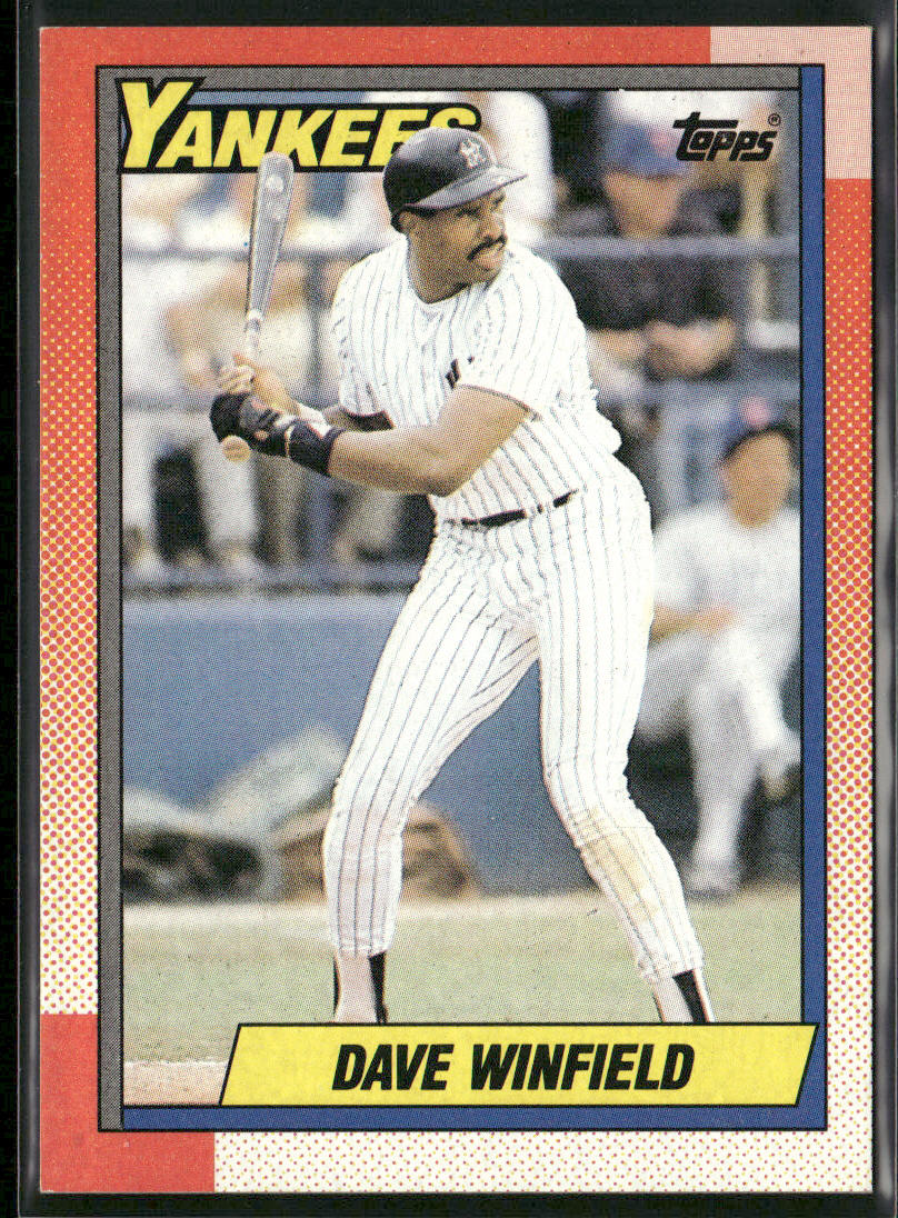 Dave Winfield 1990 Topps #380 New York Yankees