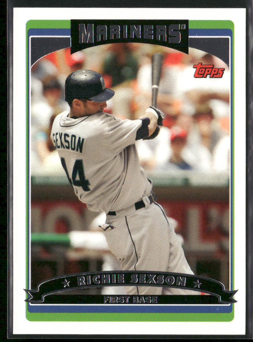 Richie Sexson 2006 Topps #130 Seattle Mariners front