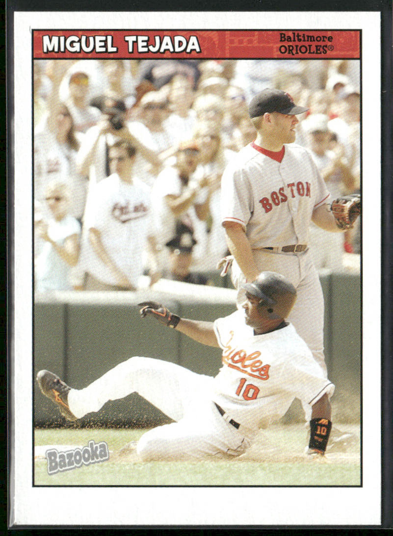 Miguel Tejada 2006 Bazooka #63 Baltimore Orioles front