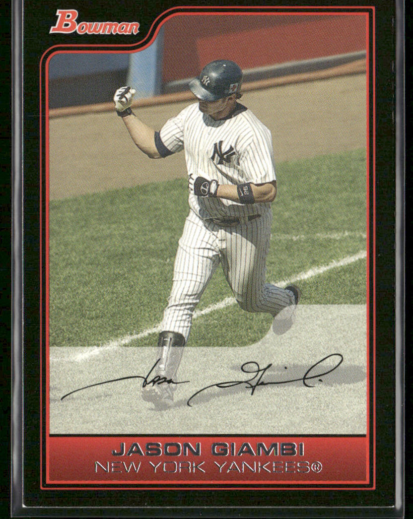 Jason Giambi 2006 Bowman #37 New York Yankees front