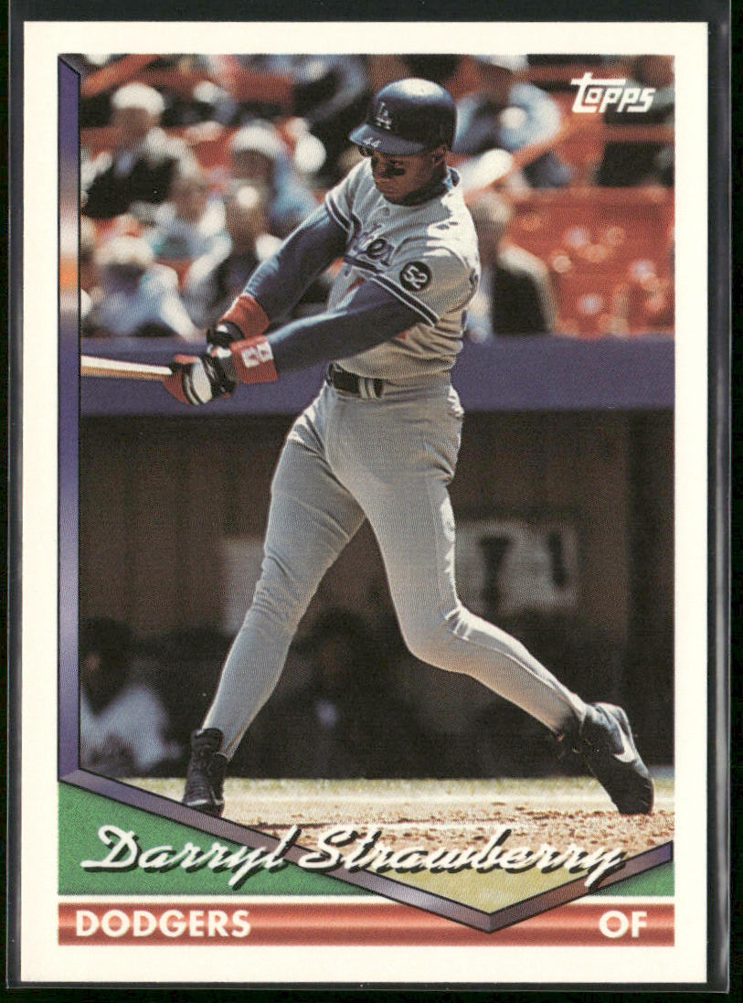 Darryl Strawberry 1994 Topps #640 Los Angeles Dodgers