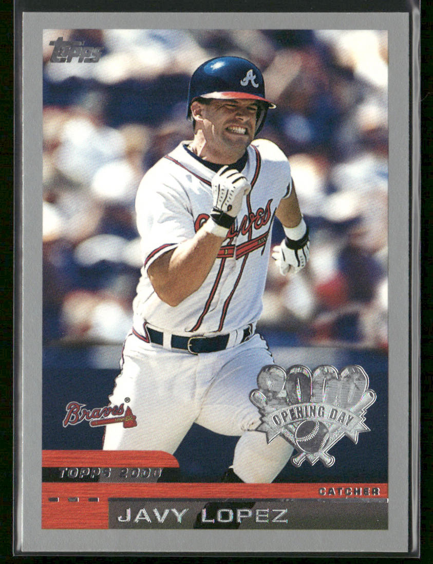 Javy Lopez 2000 Topps Opening Day #10 Atlanta Braves front