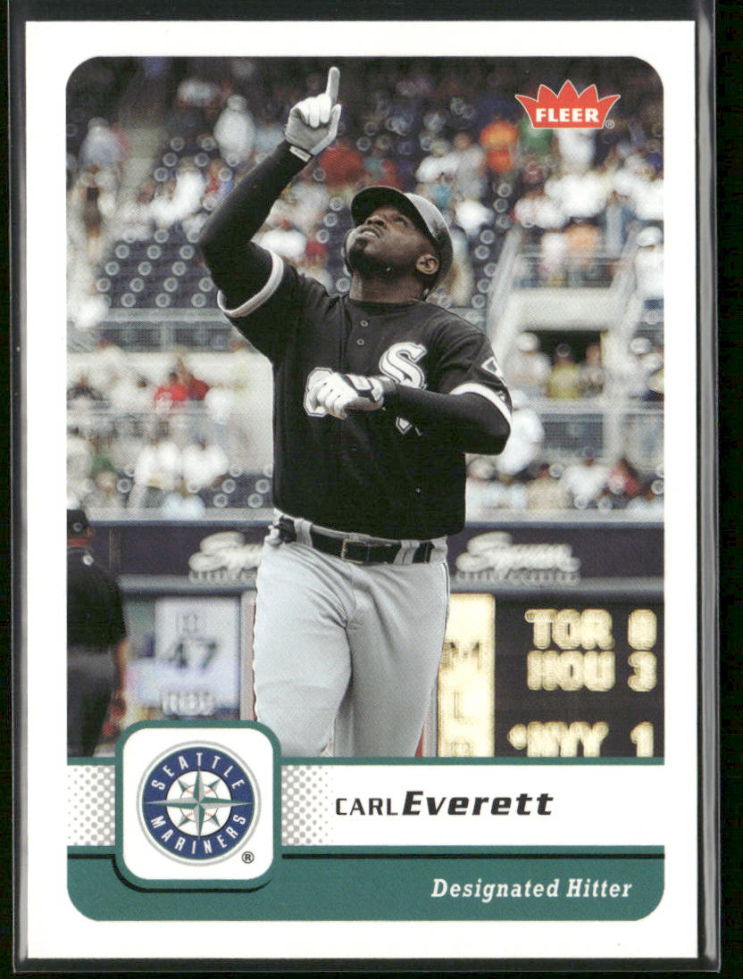 Carl Everett 2006 Fleer #373 Seattle Mariners