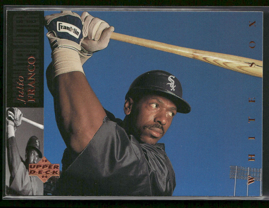 Julio Franco 1994 Upper Deck #57 Chicago White Sox front