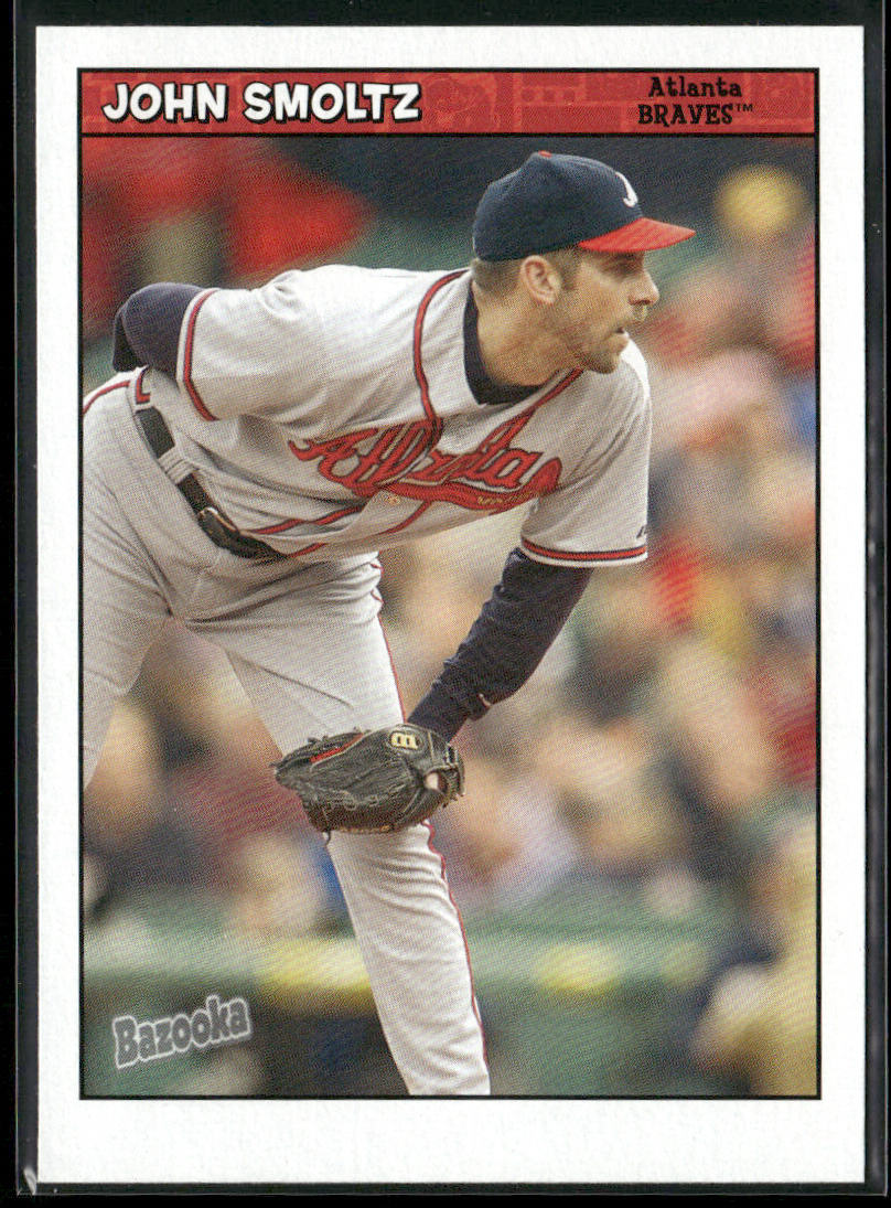 John Smoltz 2006 Bazooka #190 Atlanta Braves front