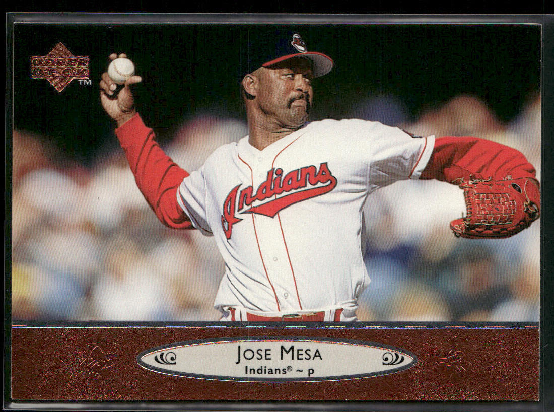 Jose Mesa 1996 Upper Deck #57 Cleveland Indians