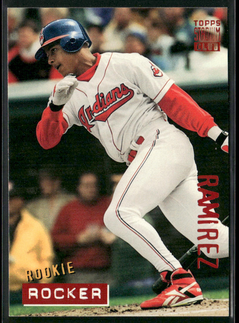 Manny Ramirez 1994 Stadium Club #627 Cleveland Indians