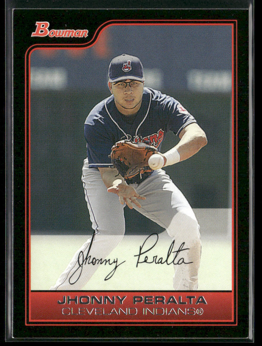 Jhonny Peralta 2006 Bowman #148 Cleveland Indians front