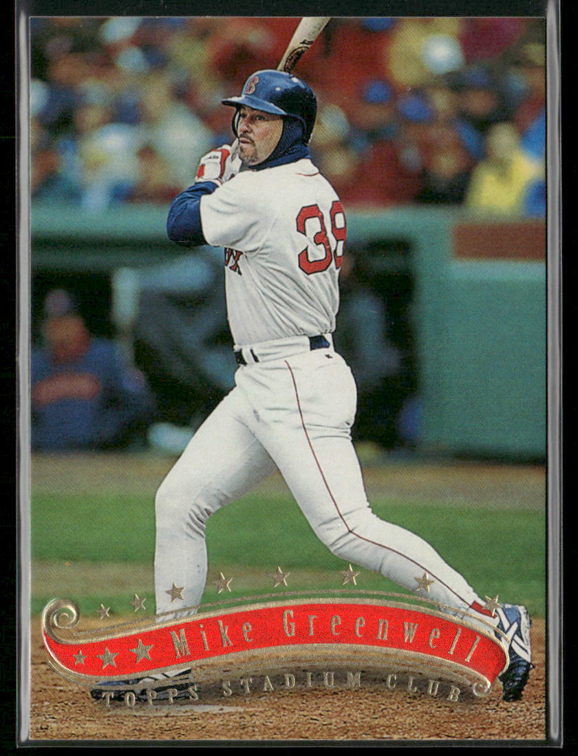 Mike Greenwell 1997 Stadium Club #63 Boston Red Sox