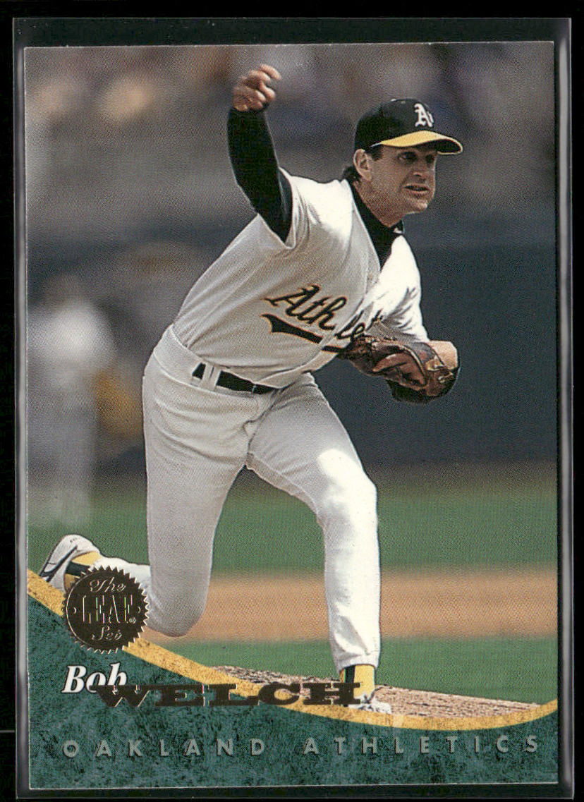 Bob Welch 1994 Leaf #354 Oakland Athletics