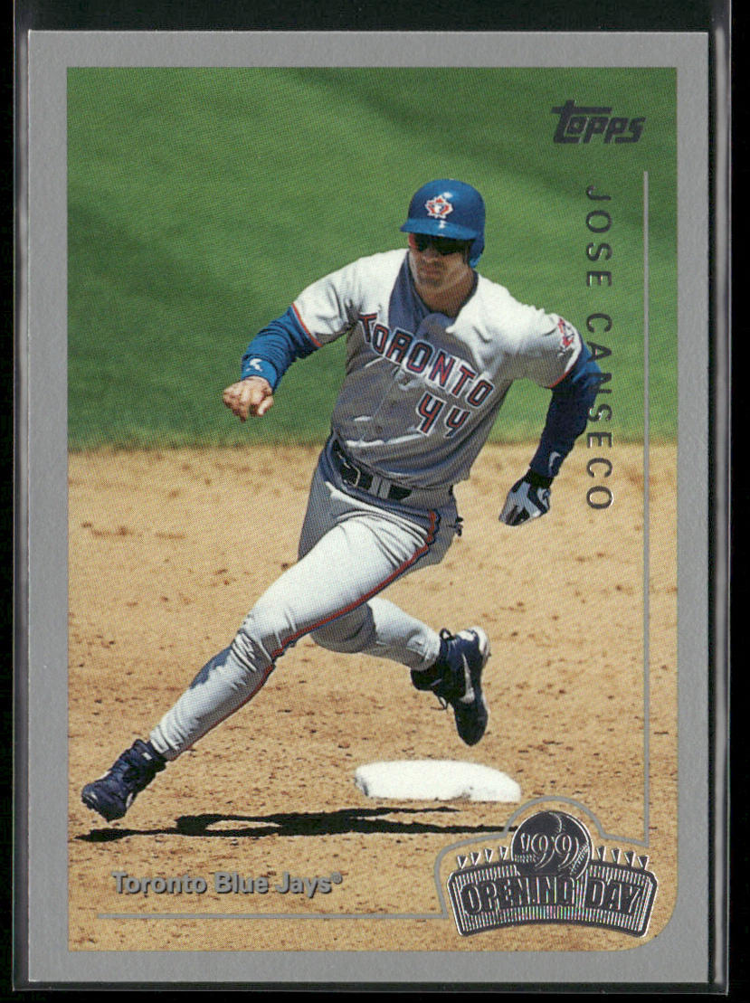 Jose Canseco 1999 Topps Opening Day #45 Toronto Blue Jays