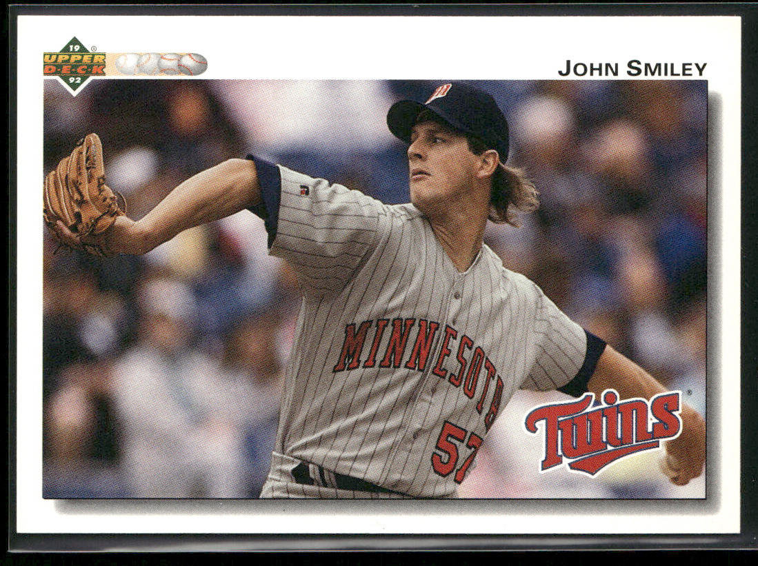 John Smiley 1992 Upper Deck #785 Minnesota Twins