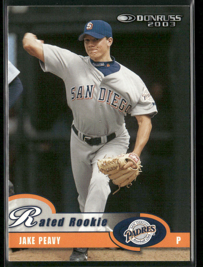 Jake Peavy 2003 Donruss #32 San Diego Padres