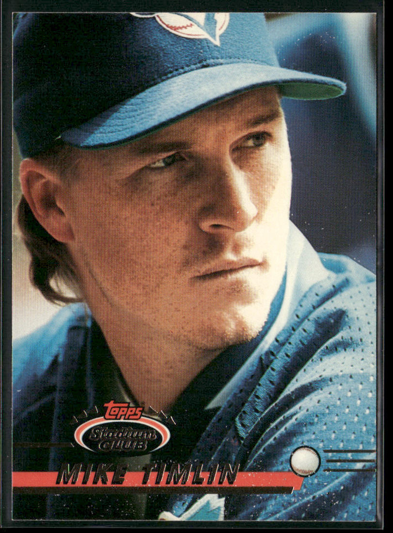 Mike Timlin 1993 Stadium Club #120 Toronto Blue Jays front
