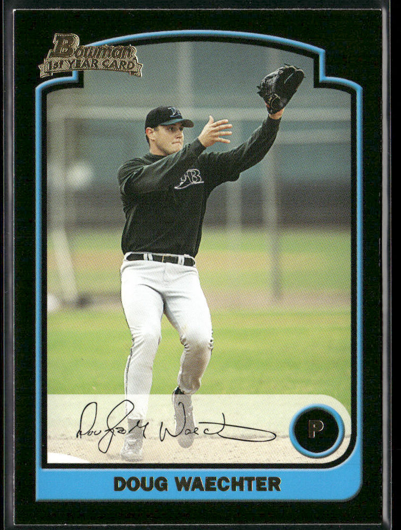 Doug Waechter 2003 Bowman Gold #320 RC Tampa Bay Devil Rays