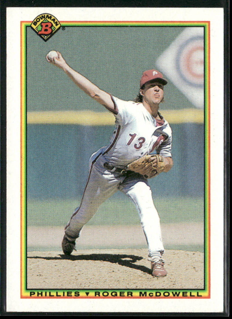 Roger McDowell 1990 Bowman #146 Philadelphia Phillies