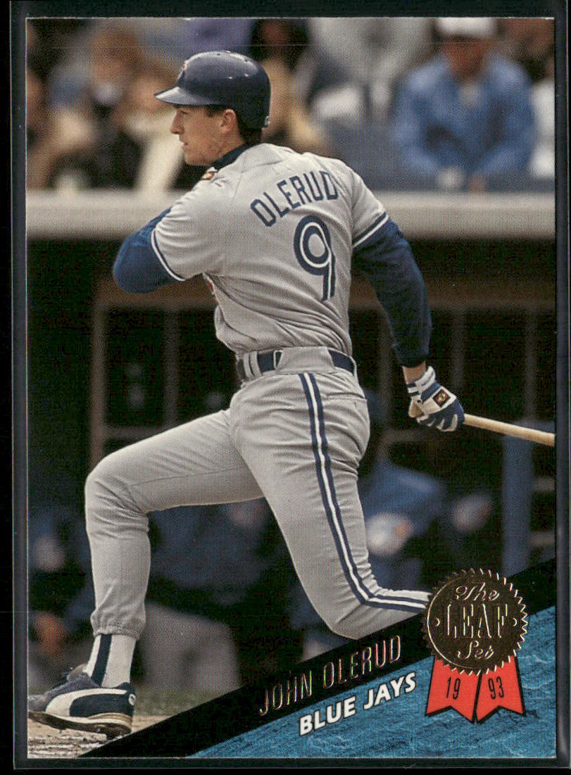John Olerud 1993 Leaf #47 Toronto Blue Jays