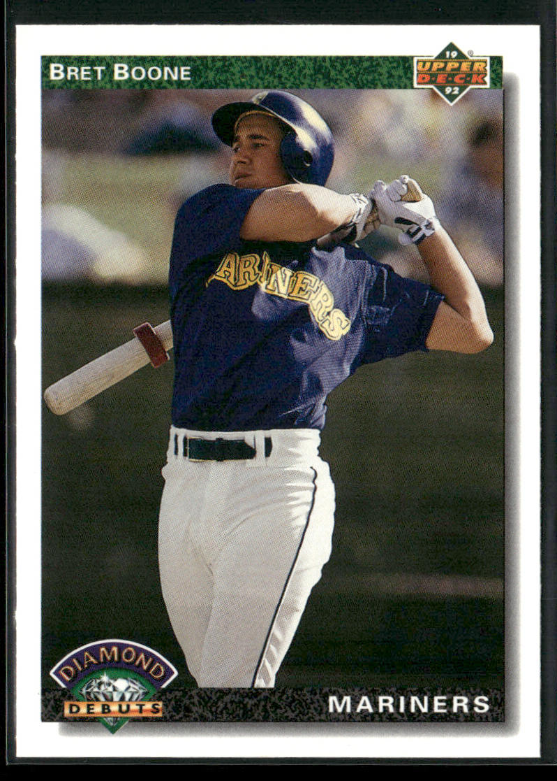Bret Boone 1992 Upper Deck #771 Seattle Mariners front