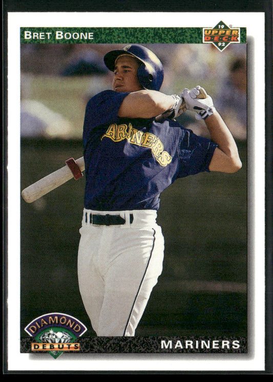 Bret Boone 1992 Upper Deck #771 Seattle Mariners front
