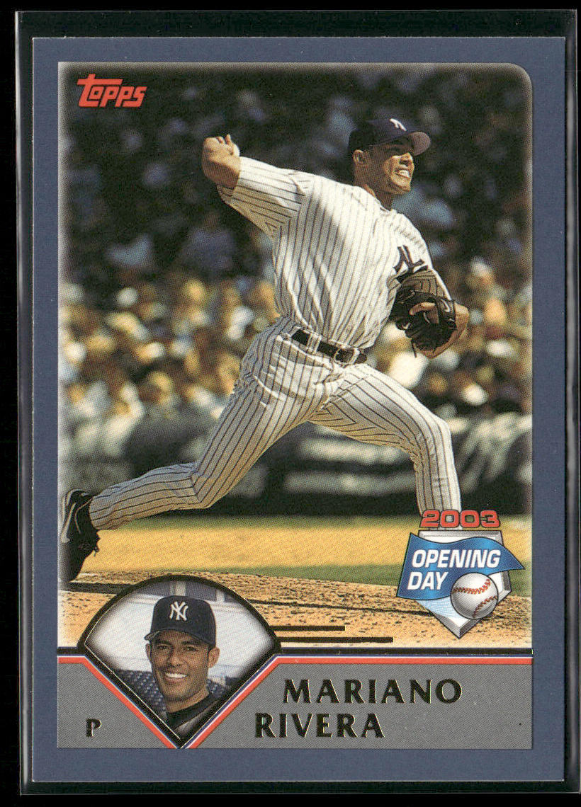 Mariano Rivera 2003 Topps Opening Day #152 New York Yankees