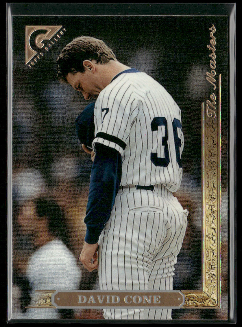 David Cone 1996 Topps Gallery #178 New York Yankees front