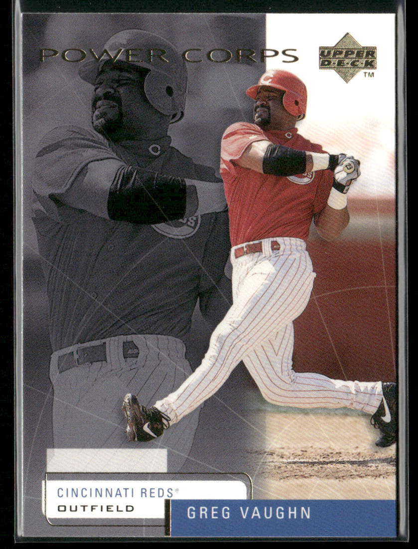 Greg Vaughn 1999 Upper Deck Challengers for 70 #24 Cincinnati Reds