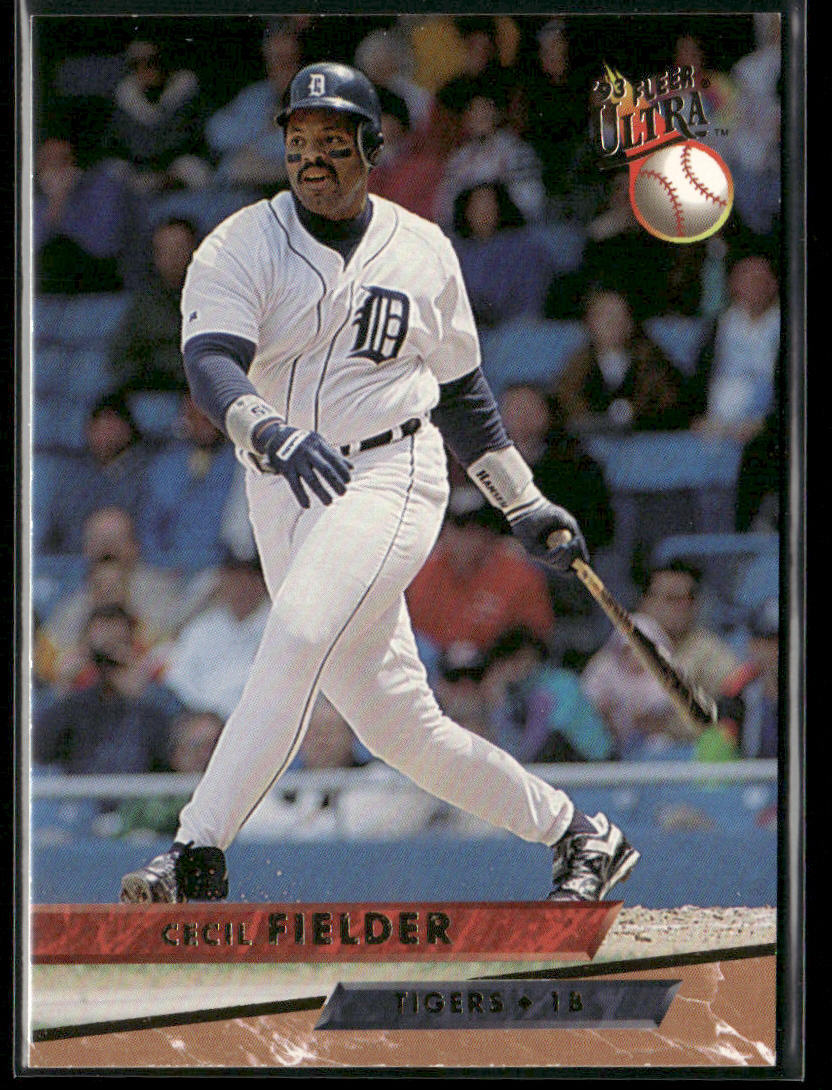 Cecil Fielder 1993 Ultra #548 Detroit Tigers