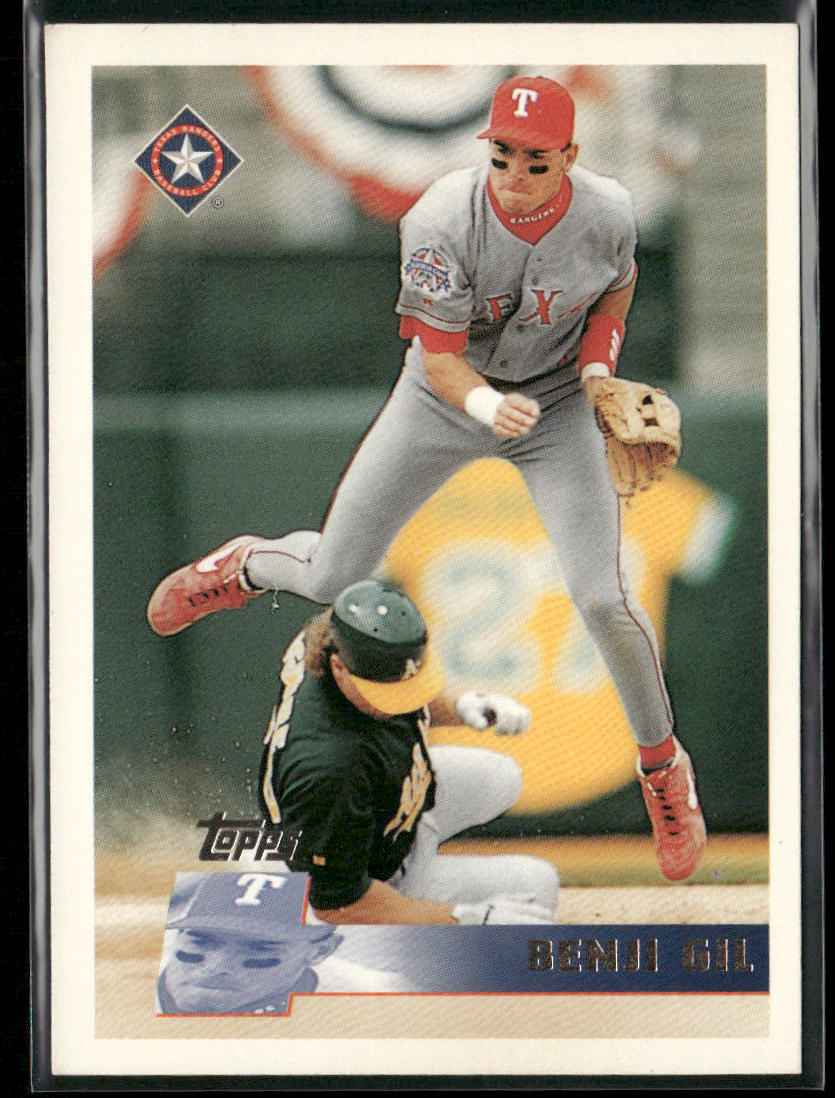 Benji Gil 1996 Topps Team Topps Texas Rangers #152 Texas Rangers