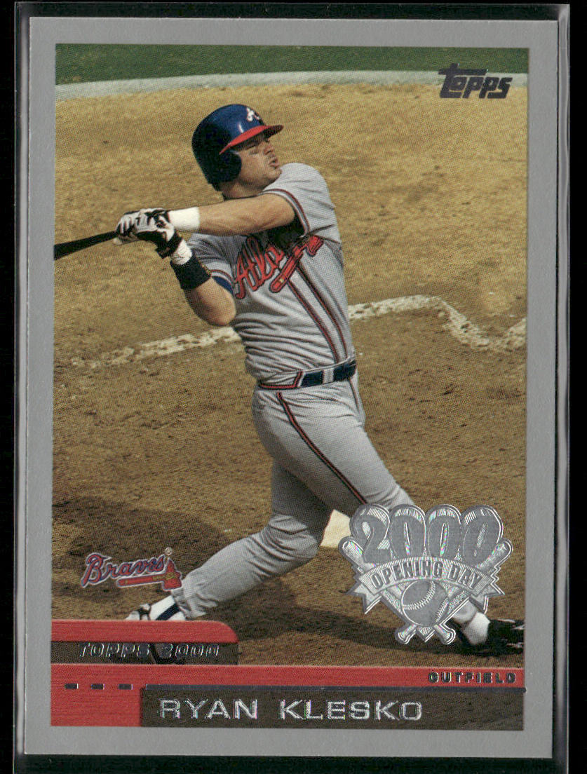 Ryan Klesko 2000 Topps Opening Day #65 Atlanta Braves front