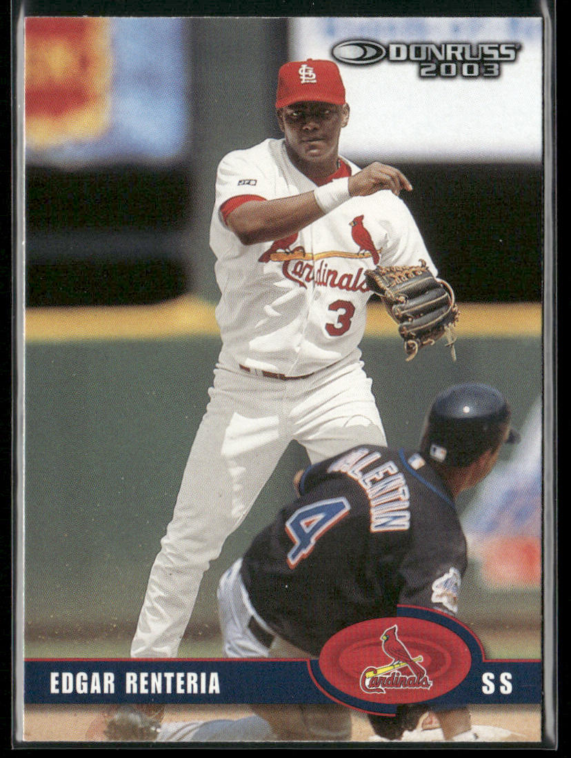 Edgar Renteria 2003 Donruss #394 St. Louis Cardinals