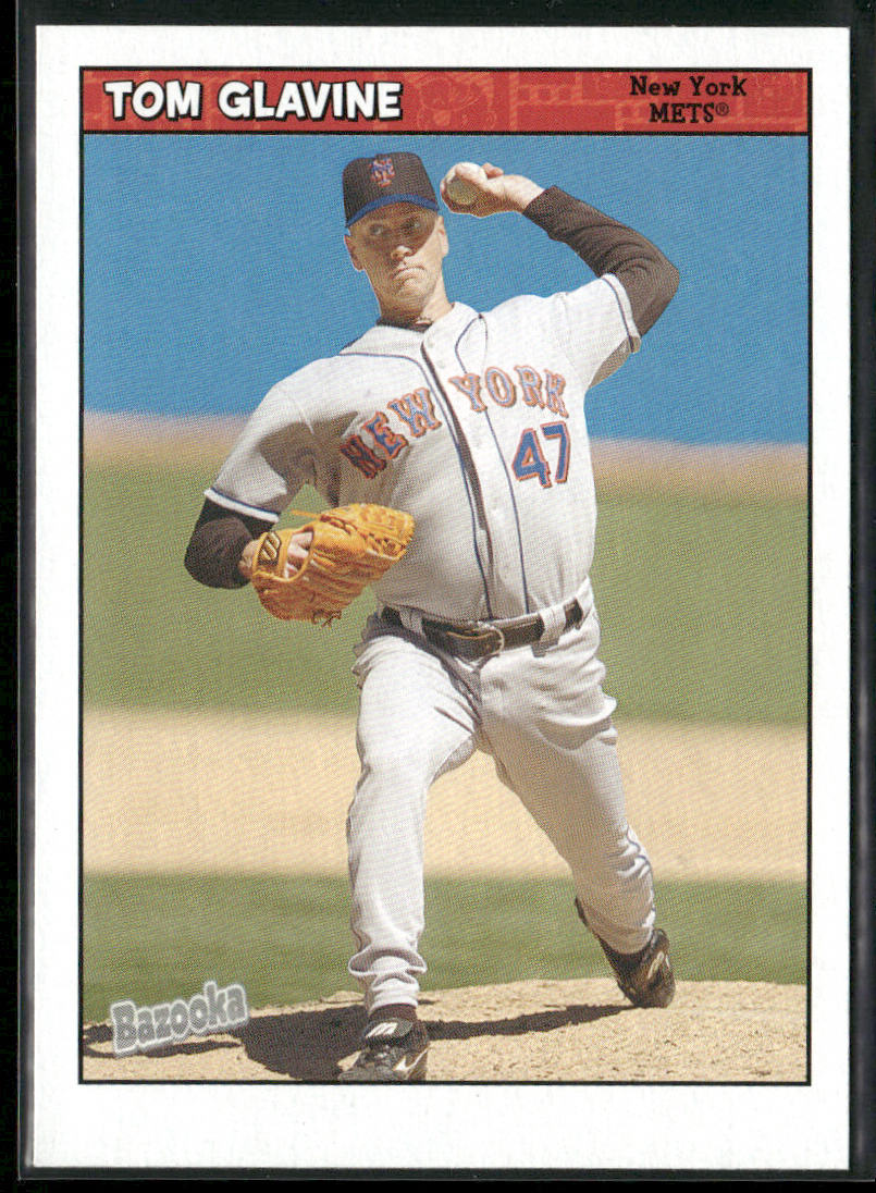 Tom Glavine 2006 Bazooka #158 New York Mets
