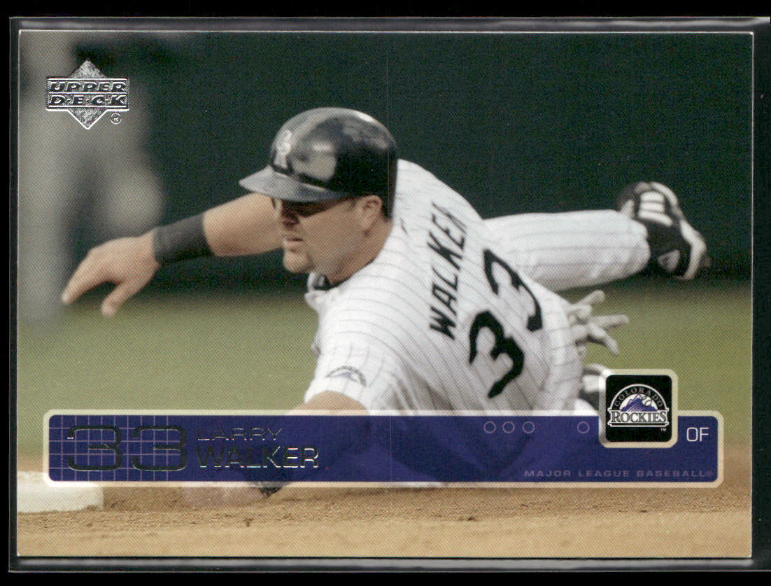 Larry Walker 2003 Upper Deck #253 Colorado Rockies