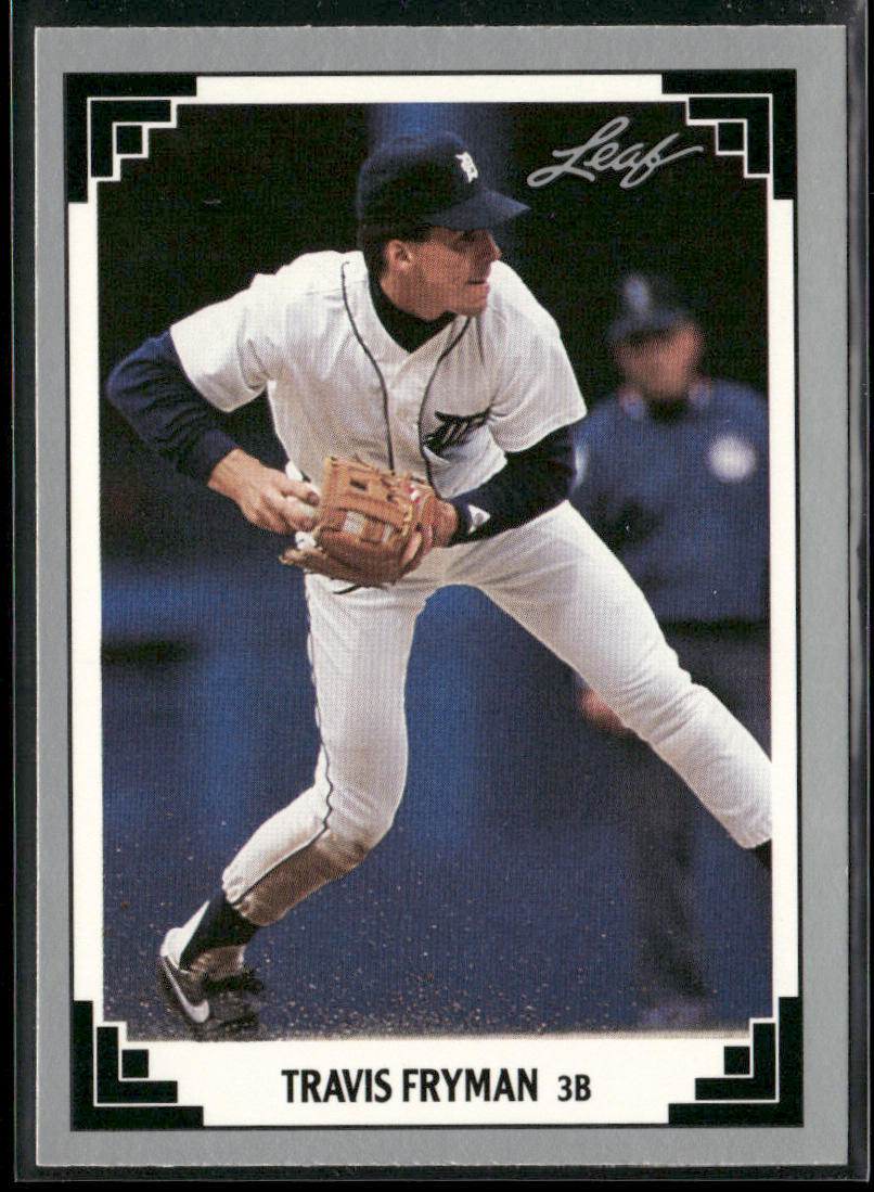 Travis Fryman 1991 Leaf #149 Detroit Tigers front