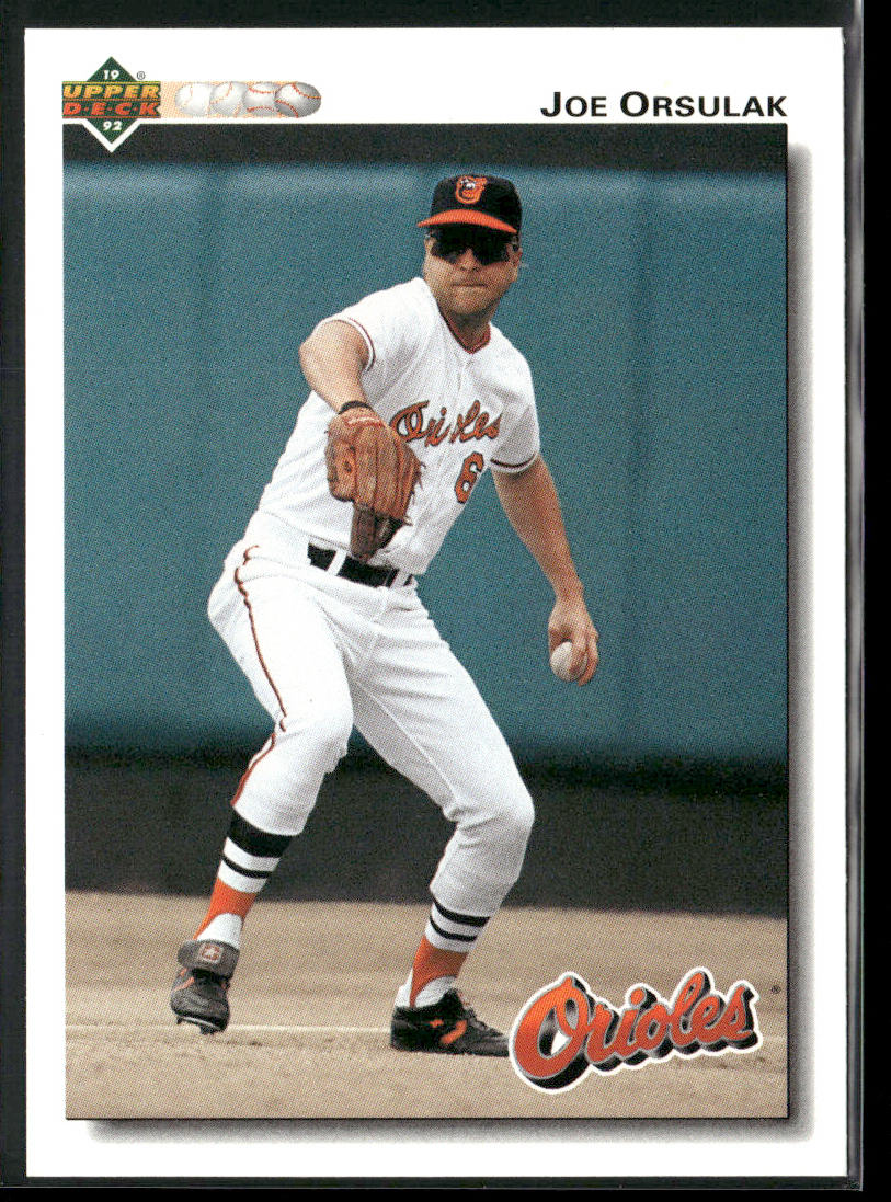 Joe Orsulak 1992 Upper Deck #207 Baltimore Orioles