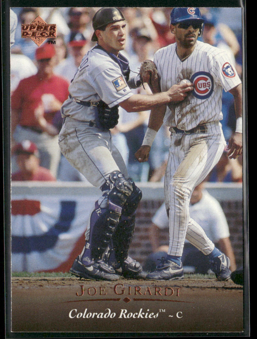 Joe Girardi 1995 Upper Deck #409 Colorado Rockies