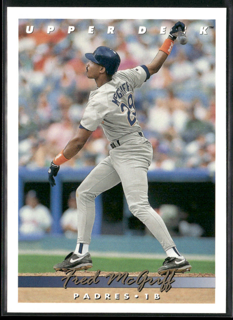Fred McGriff 1993 Upper Deck #577 San Diego Padres front