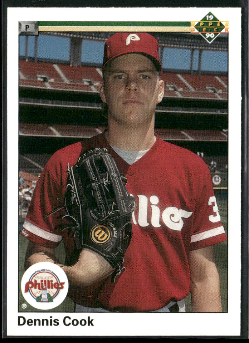 Dennis Cook 1990 Upper Deck #71 Philadelphia Phillies