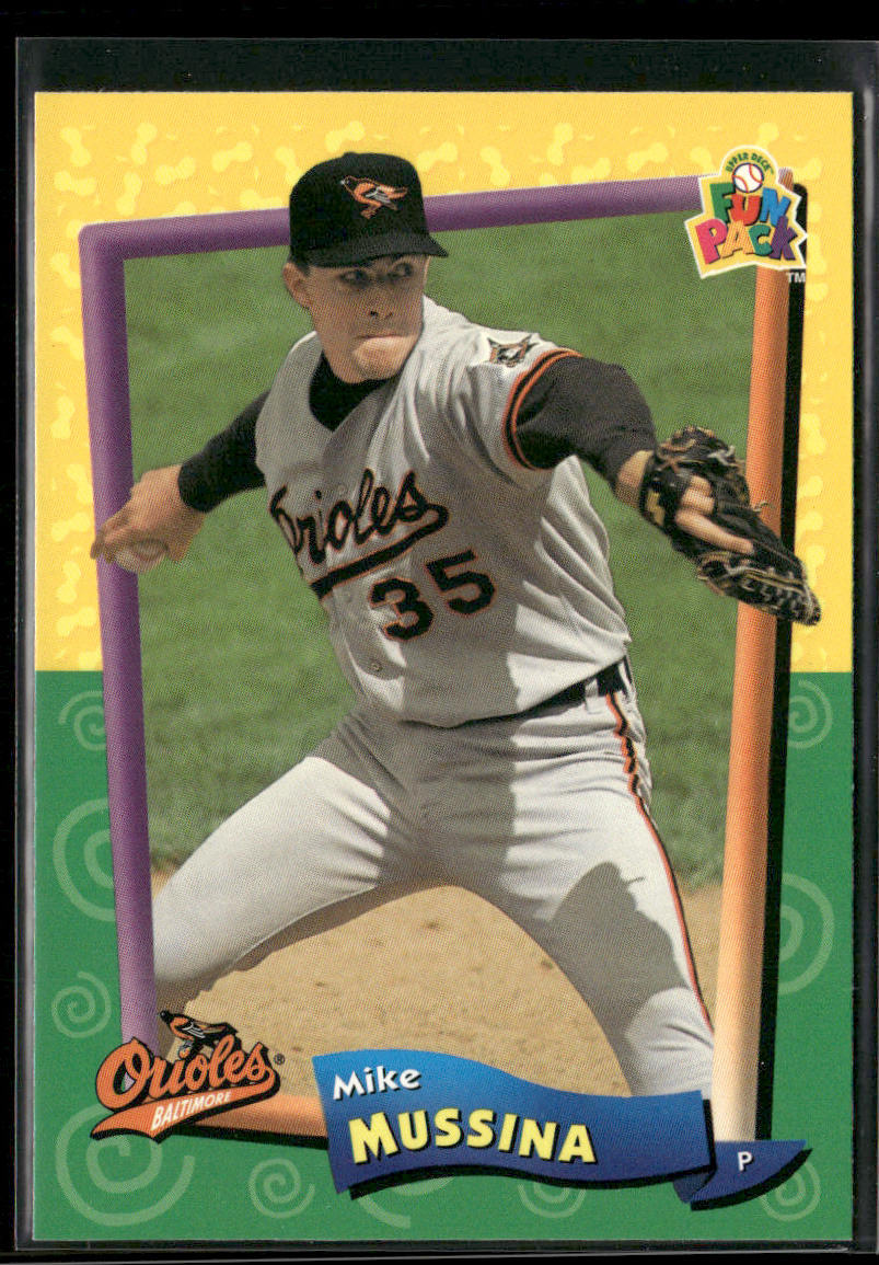 Mike Mussina 1994 Upper Deck Fun Pack #148 Baltimore Orioles