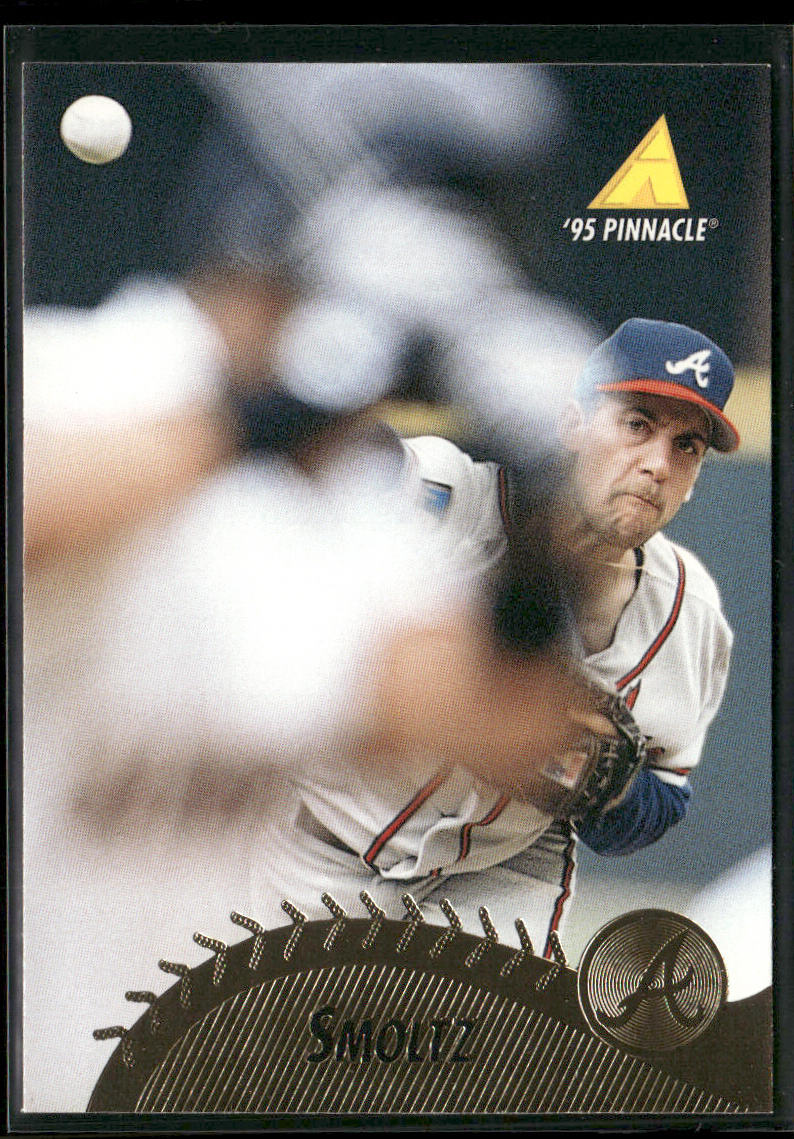 John Smoltz 1995 Pinnacle #25 Atlanta Braves