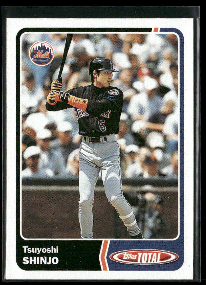 Tsuyoshi Shinjo 2003 Topps Total #776 New York Mets