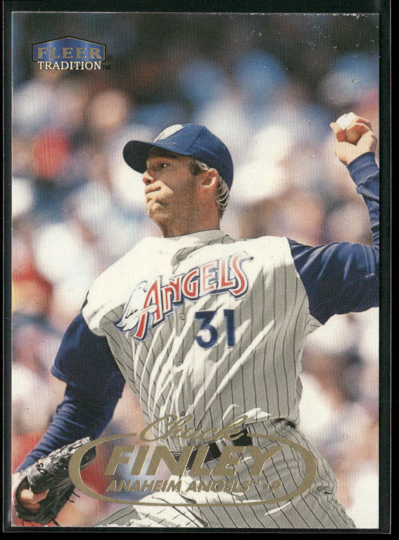 Chuck Finley 1998 Fleer Tradition #562 Anaheim Angels front