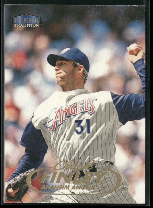 Chuck Finley 1998 Fleer Tradition #562 Anaheim Angels front