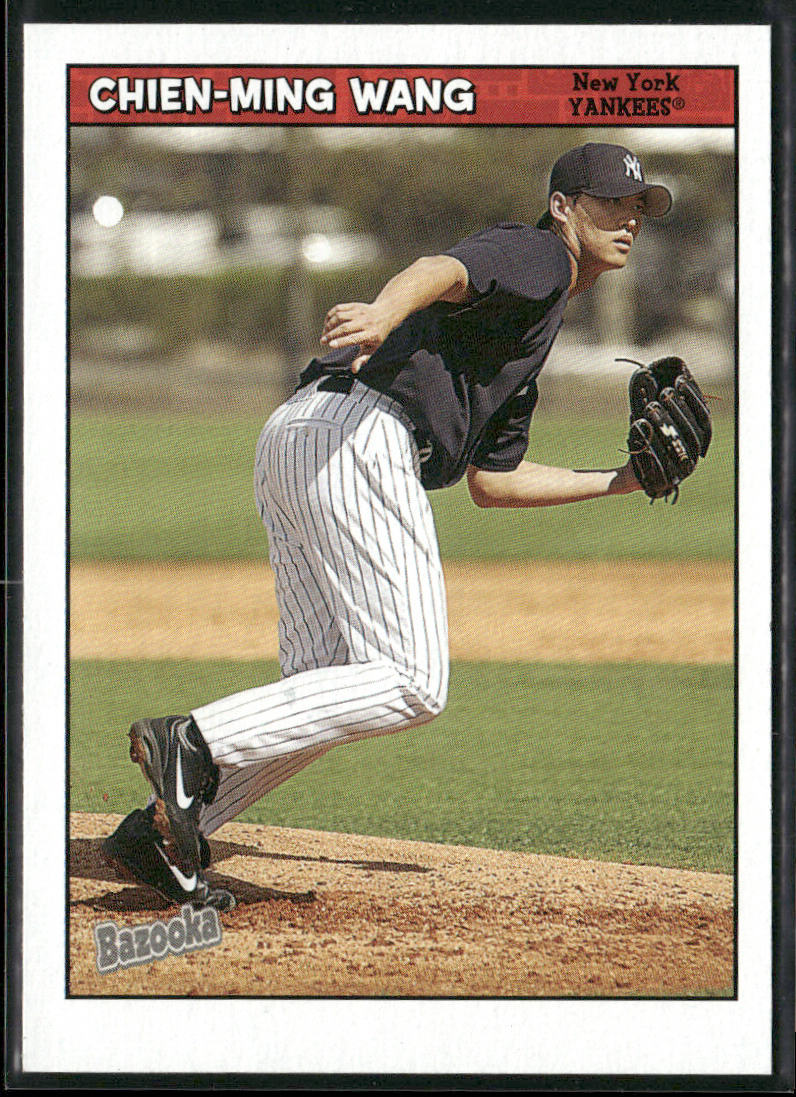Chien-Ming Wang 2006 Bazooka #79 New York Yankees front