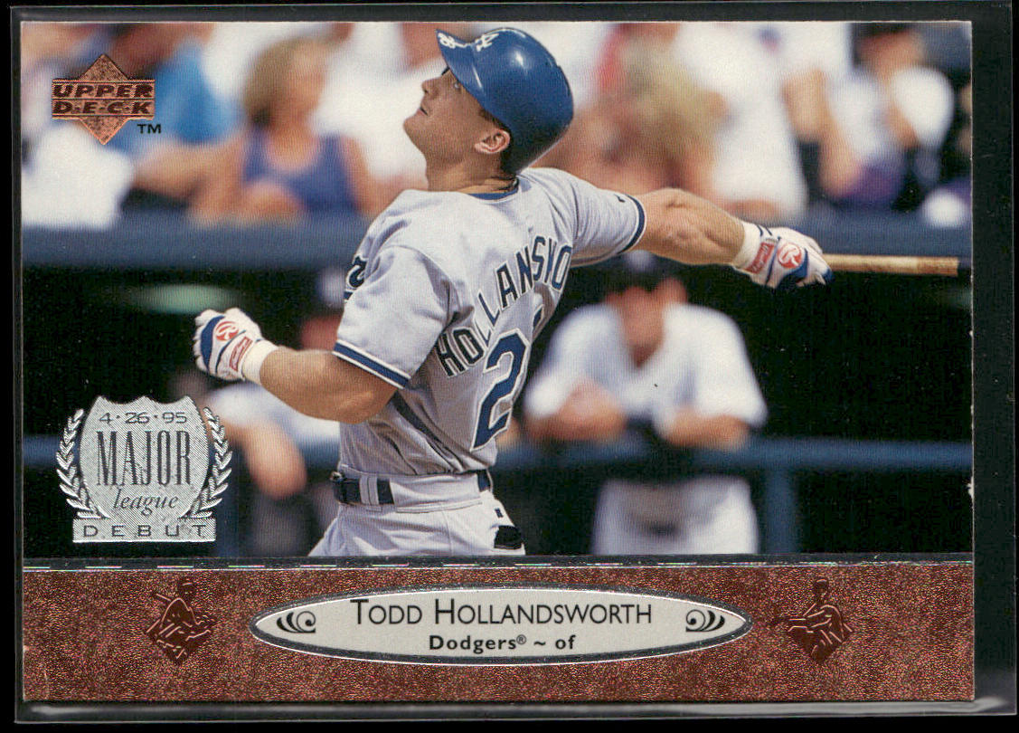 Todd Hollandsworth 1996 Upper Deck #118 Los Angeles Dodgers