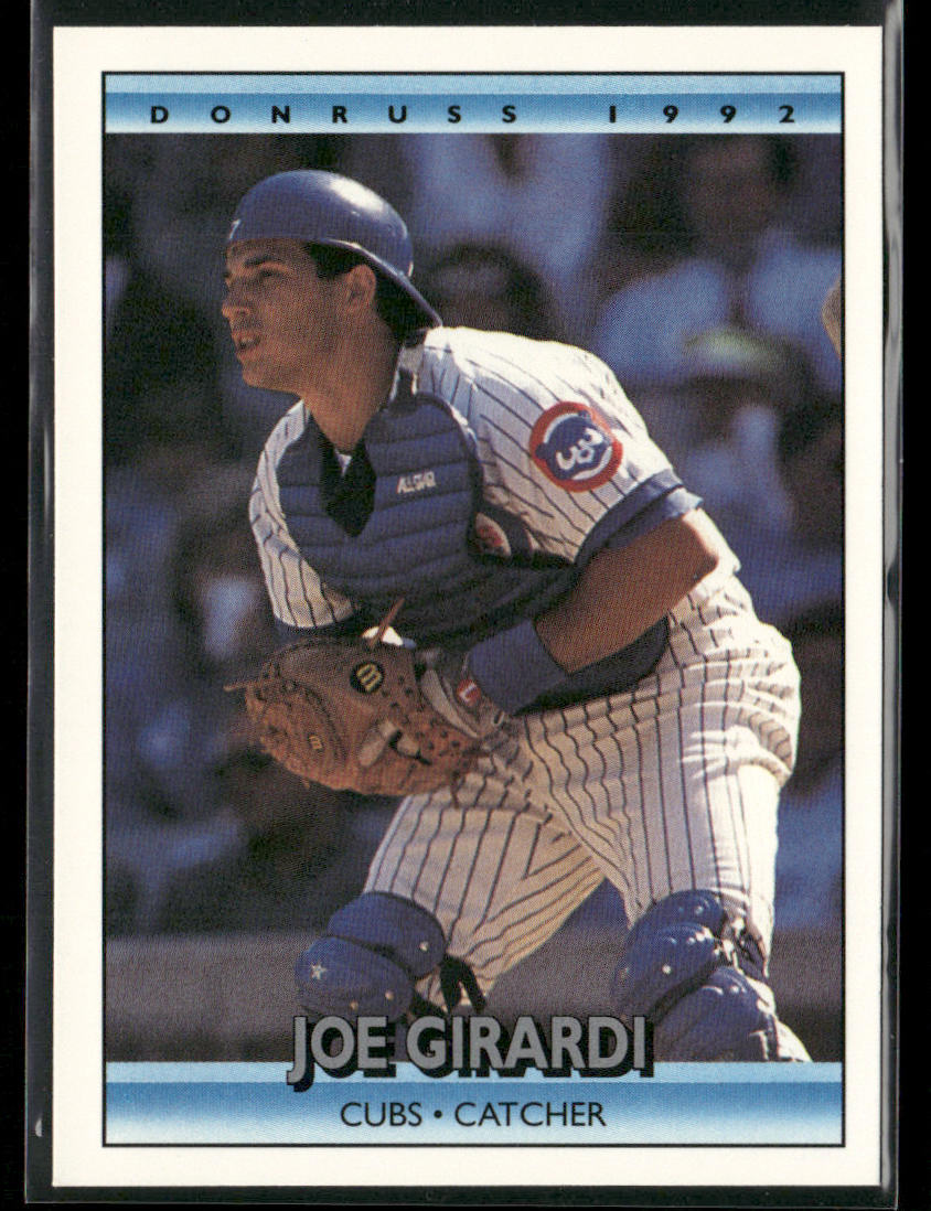 Joe Girardi 1992 Donruss #175 Chicago Cubs front