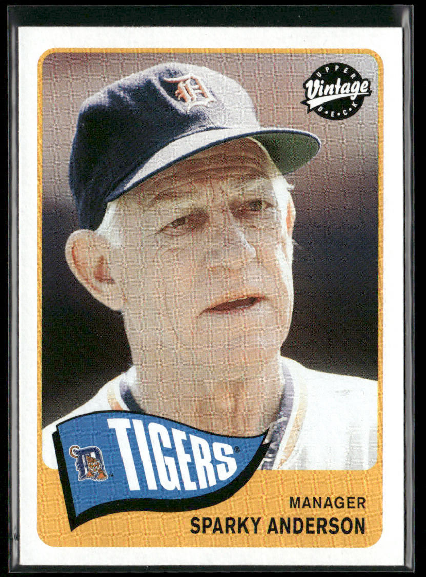 Sparky Anderson 2003 Upper Deck Vintage #195 Detroit Tigers